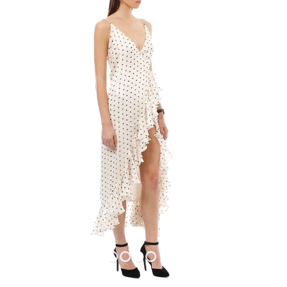 SHONA JOY Karina Cocktail Wrap Dress